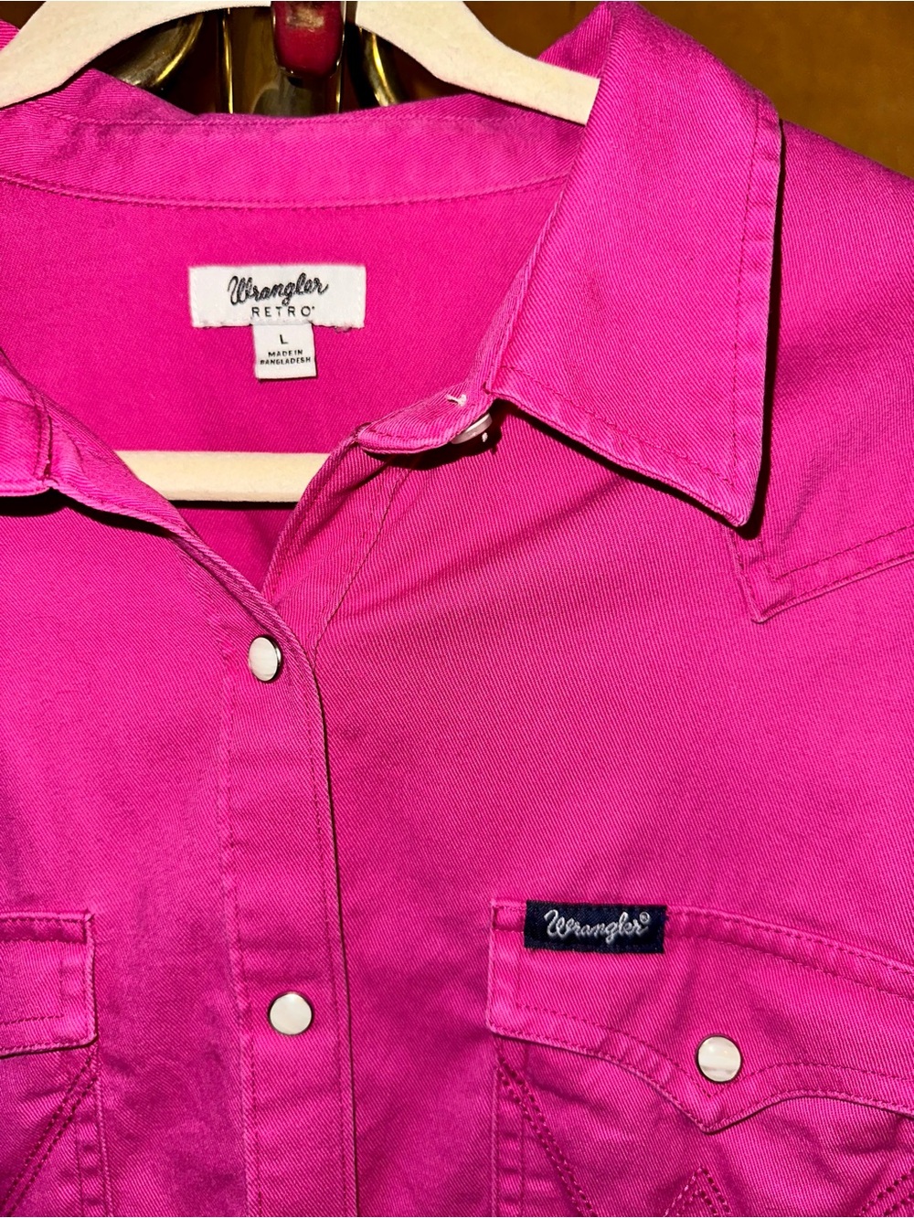 Wrangler Western Pearl Snap Shirt - Picture 2 of 5